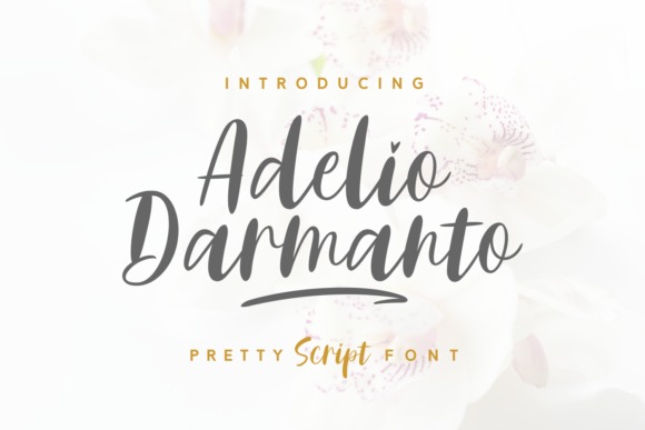 Adelio Darmanto Font: Elevating Feminine Brand Identity