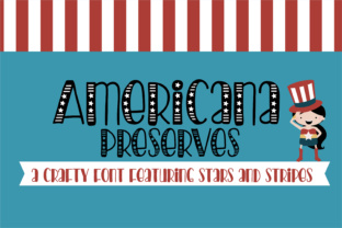 Americana Preserves Font Review: Patriotic Script for Branding