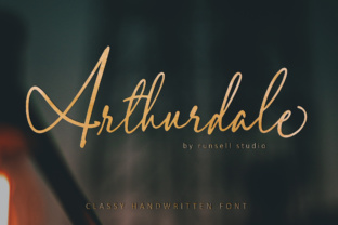 Arthurdale Font: Elevating Handmade Labels & Decor