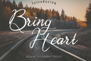 Bring Heart Font Review for Modern Web Design