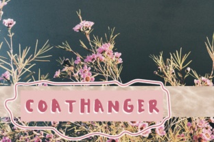 Coat Hanger: A Bold, Handwritten Font Perfect for Crafters and Product Designers