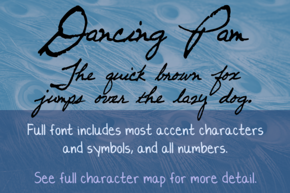 Dancing Pam Font: Authentic Script for Digital Campaigns