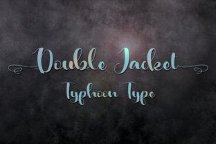 Double Jacket: A Stylish Script Font for Modern Web Design Projects