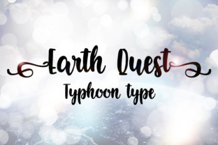 Earth Quest Font Review: A Handcrafted Typeface for Organic Branding