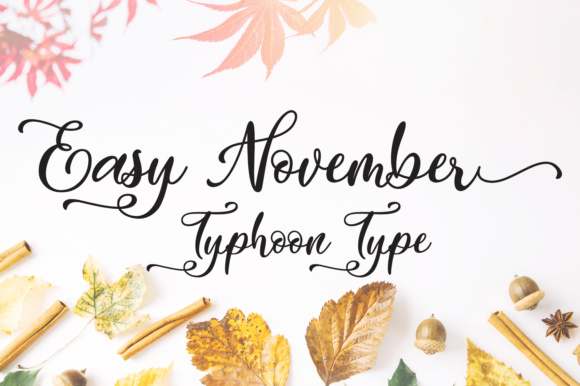 Easy November Font: Adding Feminine Charm to Brand Identity