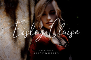 Eisley Claise Font Review: A Signature Script for Modern Branding