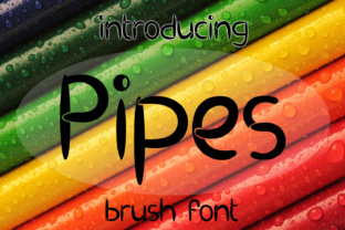 EP Pipes: A Script Amp Font That Elevates Campaign Visuals