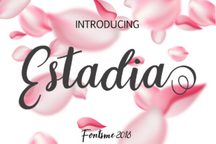 Estadia: A Designer’s Take on This Script Font