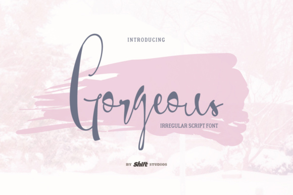 Gorgeous Font: Inky Script for Editorial Design