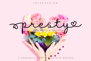 How Presty Font Transformed My Campaign Visuals with Romantic Typography