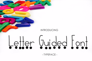 Letter Guided Font: Clean Type for Handmade Labels