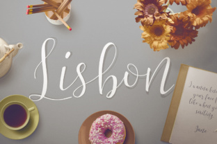 Lisbon Font: Refined Script for Editorial Design