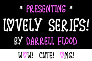 Lovely Serifs Font: A Campaign Design Review