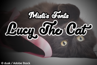 Lucy the Cat Font: A Retro Script for Modern Campaigns