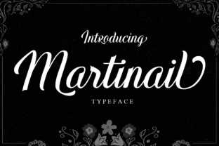 Martinail: A Contemporary Script Font for Modern Marketing Visuals
