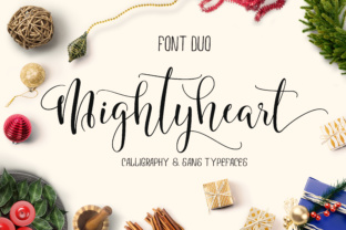 Mighty Heart Font Review: Elegant Script for Branding
