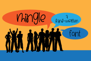 Mingle Font: A Casual Handwritten Typeface for Small Business Branding