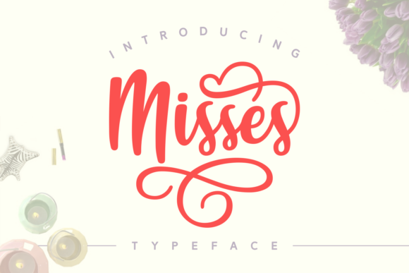 Misses Font: Whimsical Script for Web Design