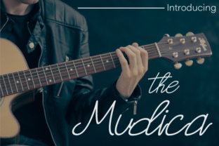 Mudica: A Handwritten Font for Crafters and Makers