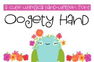 Oogety Hand: A Charming Handwritten Font for Modern Digital Marketing