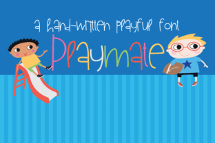 Playmate Font: A Whimsical Typeface for Small Business Branding