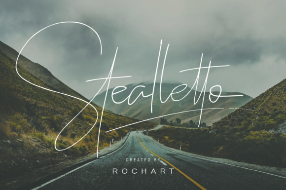 Stealletto Font: Adding Charm to Small Business Branding