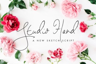 Studio Hand Font Review for Web Design