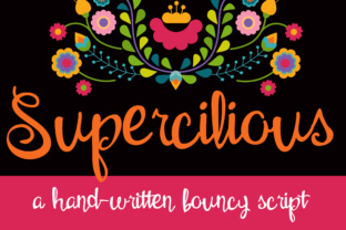 Supercilious Font: Adding Charm to Editorial Design