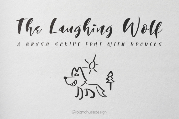 The Laughing Wolf: A Lively Script Font for Digital Branding